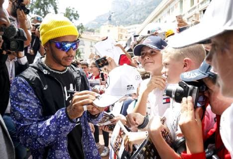 Motorsports: FIA Formula One World Championship, WM, Weltmeisterschaft 2019, Grand Prix of Monaco, 44 Lewis Hamilton (GBR, Mercedes AMG Petronas Motorsport), Monte Carlo Monaco