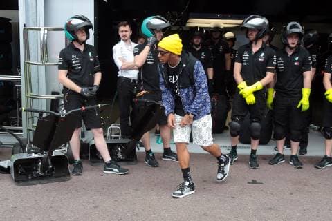 Photo4 LaPresse 24 05 2019 Monte Carlo, Monaco Grand Prix Formula One Monaco 2019 In the pic: Lewis Hamilton (GBR) Mercedes AMG F1 W10  Copyright: xPhoto4 LaPressex