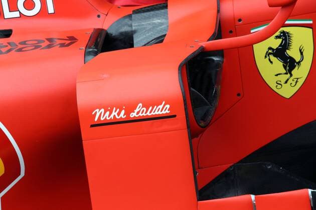 Sport Themen der Woche KW21 Sport Bilder des Tages Photo4 LaPresse 24 05 2019 Monte Carlo, Monaco Grand Prix Formula One Monaco 2019 In the pic: A tribute to Nikki Lauda (AU)  Copyright: xPhoto4 LaPressex