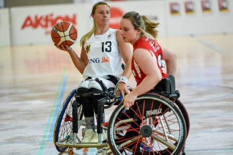 Nations Cup Cologne Germany vs. Canada, 24 05 2019 Svenja Mayer Team Germany 13 , Nations Cup Cologne Germany vs. Canada on 24 05 2019 in the sports hall Bergischer Ring, Cologne North Rhine-Westphalia xgmlx