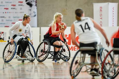 Nations Cup Cologne Germany vs. Canada, 24 05 2019 Kady Dandeneau Team Canada 13 , Nations Cup Cologne Germany vs. Canada on 24 05 2019 at the Sporthalle Bergischer Ring, Cologne North Rhine Westphalia xgmlx
