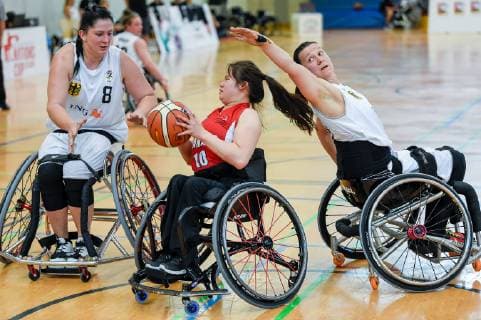 Nations Cup Cologne Germany vs. Canada, 24 05 2019 Puisand Lai Team Canada 10 , Nations Cup Cologne Germany vs. Canada on 24 05 2019 in the sports hall Bergischer Ring, Cologne North Rhine Westphalia xgmlx