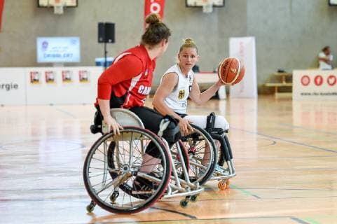 Nations Cup Cologne Germany vs. Canada, 24 05 2019 Laura Fuerst Team Germany 9 , Nations Cup Cologne Germany vs. Canada on 24 05 2019 at the Sporthalle Bergischer Ring, Cologne Nordrhein Westfalen xgmlx