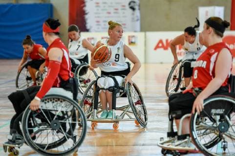 Nations Cup Cologne Germany vs. Canada, 24 05 2019 Laura Fuerst Team Germany 9 , Nations Cup Cologne Germany vs. Canada on 24 05 2019 at the Sporthalle Bergischer Ring, Cologne Nordrhein Westfalen xgmlx