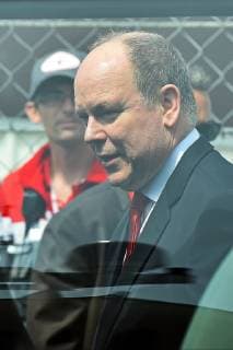 25 05 2019, xekx, Formula 1 FIA, 2019 Monaco Grand Prix Qualifying emspor, v l Albert II , Prince of Monaco at the Formula 1 Grand Prix in Monaco DFL DFB REGULATIONS PROHIBIT ANY USE OF PHOTOGRAPHS as IMAGE SEQUENCES and or QUASI VIDEO Monte Carlo eel-fotografie Eberhard Krieger