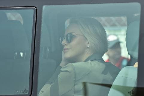 25 05 2019, xekx, Formula 1 FIA, 2019 Monaco Grand Prix Qualifying emspor, v l Charlene of Monaco at the Formula 1 Grand Prix in Monaco DFL DFB REGULATIONS PROHIBIT ANY USE OF PHOTOGRAPHS as IMAGE SEQUENCES and or QUASI VIDEO Monte Carlo eel-fotografie Eberhard Krieger