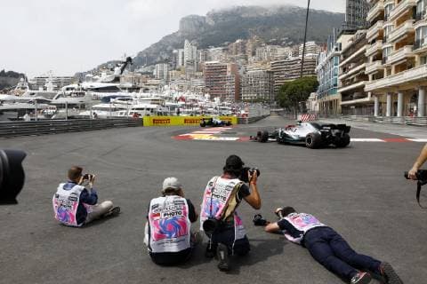 Motorsports: FIA Formula One World Championship, WM, Weltmeisterschaft 2019, Grand Prix of Monaco, 44 Lewis Hamilton (GBR, Mercedes AMG Petronas Motorsport), Monte Carlo Monaco