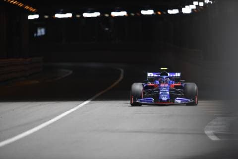 May 25, 2019 - Montecarlo, Monaco - Thai driver Alexander Albon of Italian team Red Bull Toro Rosso Honda driving his single-seater STR14 during the 90th edition of the Monaco GP, 6th stage of the Formula 1 World Championship, WM, Weltmeisterschaft in Monaco-Ville, Monaco, on 25 May 2019. F1 Monaco GP - Free Practice  - ZUMAn230 20190525_zaa_n230_106 Copyright: xAndreaxDiodatox