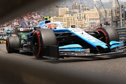 25th May 2019, Monte Carlo, Monaco; F1 Grand Prix of Monte Carlo, qualification day; ROKiT Williams Racing, Robert Kubica  ActionPlus12137601 Octane