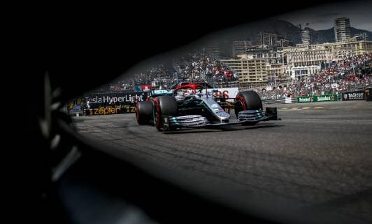 Motorsports: FIA Formula One World Championship, WM, Weltmeisterschaft 2019, Grand Prix of Monaco, 44 Lewis Hamilton (GBR, Mercedes AMG Petronas Motorsport), Monte Carlo Monaco