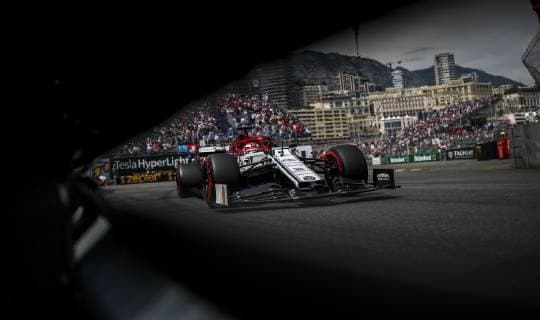 Motorsports: FIA Formula One World Championship, WM, Weltmeisterschaft 2019, Grand Prix of Monaco, 7 Kimi Raikkonen (FIN, Alfa Romeo Racing), Monte Carlo Monaco