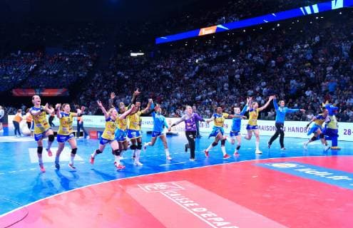 Joie des joueurs de l equipe Metz HANDBALL : Brest Bretagne HB vs Metz HB - Coupe de France - 25 05 2019 FedericoPestellini Panoramic 