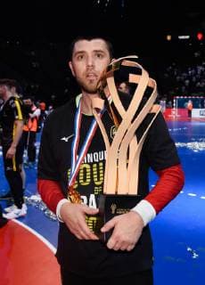 Yann Genty ( Chambery ) - trophee HANDBALL : Chambery Savoie Mont Blanc HB vs Dunkerque HB Grand Littoral - Coupe de France - 25 05 2019 FedericoPestellini Panoramic 