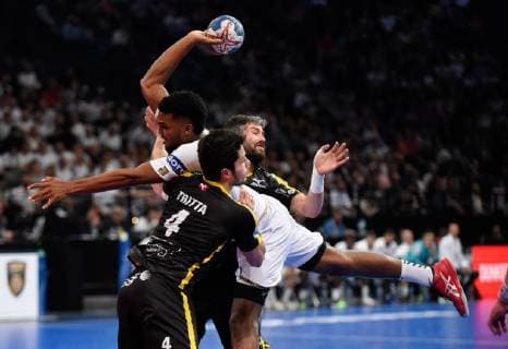 Garain Dylan ( Dunkerque ) HANDBALL : Chambery Savoie Mont Blanc HB vs Dunkerque HB Grand Littoral - Coupe de France - 25 05 2019 FedericoPestellini Panoramic 