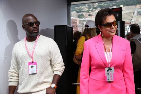 Photo4 LaPresse 26 05 2019 Monte Carlo, Monaco Grand Prix Formula One Monaco 2019 In the pic: Kris Jenner (USA) and Corey Gamble (USA)  Copyright: xPhoto4 LaPressex