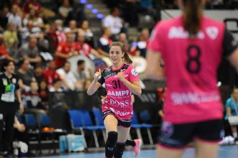 Kelly Vollebregt TusSies Metzingen 31 DHB, Handbal, Women, DHB Cup, Olymp Final 4, Match for 3rd place, 26 05 2019, Photo TBaur Eibner TusSies Metzingen vs SV Union Halle Neustadt Stuttgart Copyright: xEIBNER TobiasxBaurx EP_TBR