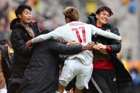 2019.05.26 Gdynia Pilka nozna Mistrzostwa Swiata FIFA U-20 Polska 2019 Meksyk - Japonia N z Roberto De La Rosa bramka gol radosc Foto Piotr Matusewicz PressFocus 2019.05.26 Gdynia Football FIFA U-20 World Cup Poland 2019 Mexico - Japan Roberto De La Rosa bramka gol radosc Credit: Piotr Matusewicz PressFocus NEWSPIX.PL --- Newspix.pl  20190526_PF_PM089