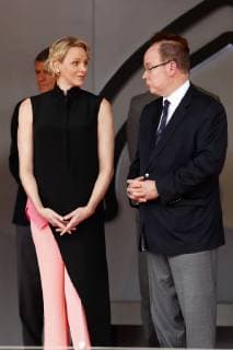 Motorsports: FIA Formula One World Championship, WM, Weltmeisterschaft 2019, Grand Prix of Monaco, Princess Charlene of Monaco and Prince Albert II of Monaco Monte Carlo Monaco