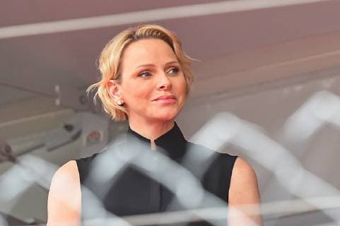 26 05 2019, xekx, Formula 1 FIA, 2019 Monaco Grand Prix Race emspor, v l Charlene of Monaco DFL DFB REGULATIONS PROHIBIT ANY USE OF PHOTOGRAPHS as IMAGE SEQUENCES and or QUASI VIDEO Monte Carlo eel-fotografie Eberhard Krieger