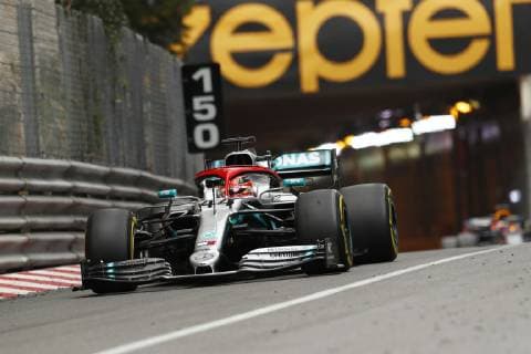 Motorsports: FIA Formula One World Championship, WM, Weltmeisterschaft 2019, Grand Prix of Monaco, 44 Lewis Hamilton (GBR, Mercedes AMG Petronas Motorsport), Monte Carlo Monaco