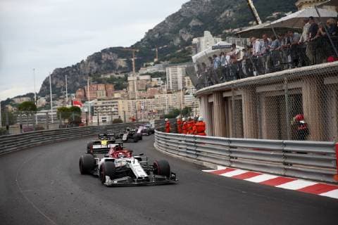 Photo4 LaPresse 26 05 2019 Monte Carlo, Monaco Grand Prix Formula One Monaco 2019 In the pic: Kimi Raikkonen (FIN) Alfa Romeo Racing C38  Copyright: xPhoto4 LaPressex
