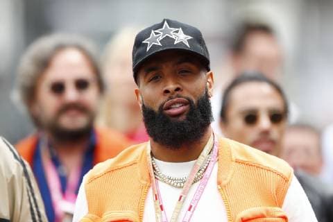 Motorsports: FIA Formula One World Championship, WM, Weltmeisterschaft 2019, Grand Prix of Monaco, Odell Beckham jr Monte Carlo Monaco