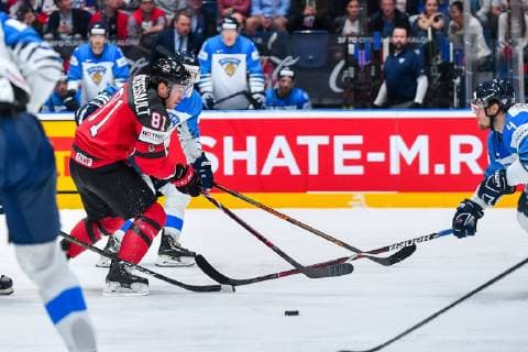 2019.05.26 Bratyslawa Hokej IIHF Mistrzostwa Swiata Slowacja 2019 Elita Final Kanada - Finlandia N z Jonathan Marchessault Foto Pawel Andrachiewicz PressFocus 2019.05.26 Bratislava Ice hockey, Eishockey IIHF Ice Hockey World Championship, WM, Weltmeisterschaft Final Canada - Finland Jonathan Marchessault Credit: Pawel Andrachiewicz PressFocus NEWSPIX.PL --- Newspix.pl  20190526_PF_PA203