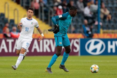 26.05.2019 Bydgoszcz Pilka nozna Mistrzostwa Swiata U20, faza grupowa, Ekwador U20 - Wlochy U20 N z Wellington Ramirez Foto Adam Starszynski PressFocus 26.05.2019 Bydgoszcz Football FIFA World Cup, WM, Weltmeisterschaft, Fussball under 20, group stage, Ecuador U20 - Italy U20 Wellington Ramirez Credit Adam Starszynski PressFocus NEWSPIX.PL --- Newspix.pl  20190526PF_AS156