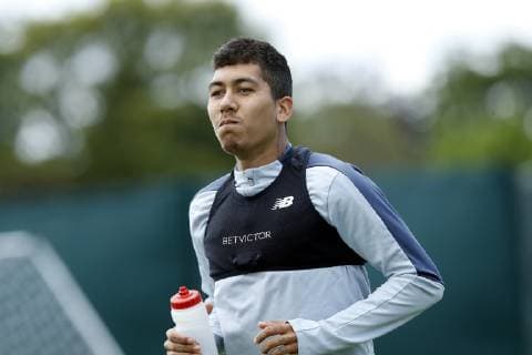 28th May 2019, Melwood Training Ground, West Derby, Liverpool, England; Liverpool FC training and press conference, PK, Pressekonferenz before their UEFA Champions League final versus Tottenham Hotspur on June 1st; Roberto Firmino of Liverpool during today s open training session at the club s Melwood training ground ahead of Saturday s Champions League Final in Madrid against Tottenham  ActionPlus12138949 AlanxMartin