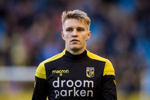 Martin Odegaard Eudegaard Oedegaard of Vitesse during the Dutch Eredivisie play off final second leg match between Vitesse Arnhem and FC Utrecht at Gelredome on May 28, 2019 in Arnhem, The Netherlands Dutch Eredivisie 2018 2019 xVIxVIxImagesx xLarsxSmookxIVx 14596975