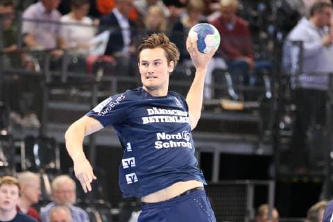 SG Flensburg Handewitt vs Fuechse Berlin, Handball, 1 Bundesliga, 29 05 19 Warming up Magnus Roed SG Flensburg Handewitt, 77 xmmkx