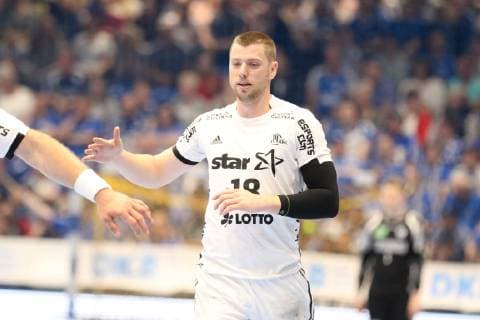 Niclas Ekberg THW Kiel 18 cheers after scoring, TBV Lemgo Lippe vs. THW Kiel, Handball, 1 Bundesliga, 29 05 2019, TBV Lemgo Lippe vs. THW Kiel, Handball, 1 Bundesliga, 29 05 2019 Lemgo Copyright: xEibner-Pressefotox xJanxStrohdiekx EP_JSK