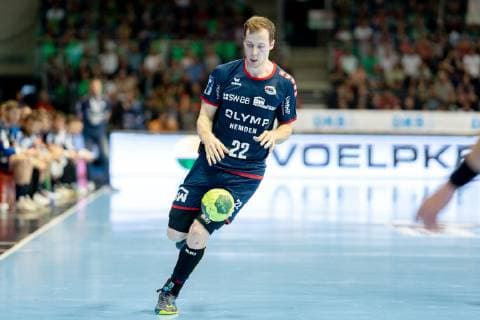 Jonas Link Nr 22 SG BBM Bietigheim SC Magdeburg vs SG BBM Bietigheim SC Magdeburg vs SG BBM Bietigheim, Handball, DKB Handball Bundesliga, Season 2018 2019, 29 05 2019 Magdeburg Copyright: xDanielxReinelt xEibner-Pressefotox EP_drt