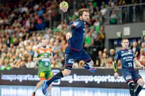 Christian Schaefer No 11 SG BBM Bietigheim SC Magdeburg vs SG BBM Bietigheim SC Magdeburg vs SG BBM Bietigheim, Handball, DKB Handball Bundesliga, Season 2018 2019, 29 05 2019 Magdeburg Copyright: xDanielxReinelt xEibner-Pressefotox EP_drt