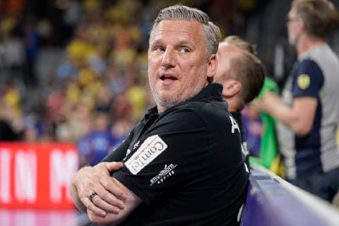 Nikolaj Jacobsen Trainer, Head Coach, RNL , Single Picture, Action, Action, 29 05 2019, Mannheim, Handball, DKB Bundesliga, Rhein Neckar Löwen TSG Ludwigshafen Friesenheim The Owls xozx