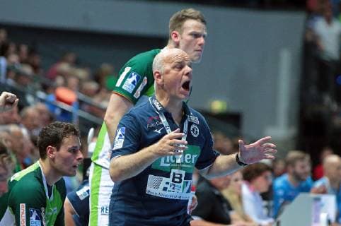 29 05 2019, xovx, Handball HBL, HSG Wetzlar TVB Stuttgart emspor, Coach Kai Wandschneider HSG Wetzlar , Freisteller DFL DFB REGULATIONS PROHIBIT ANY USE OF PHOTOGRAPHS as IMAGE SEQUENCES and or QUASI VIDEO Wetzlar