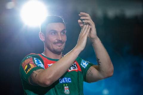 Farewell of Ignacio Plaza 17 SC Magdeburg during the season 2018 2019 in the 1 Handball Bundesliga Men between SC Magdeburg and SG BBM Bietigheim in the GETEC Arena on 29 May 2019 in Magdeburg, Sachsen Anhalt, Germany