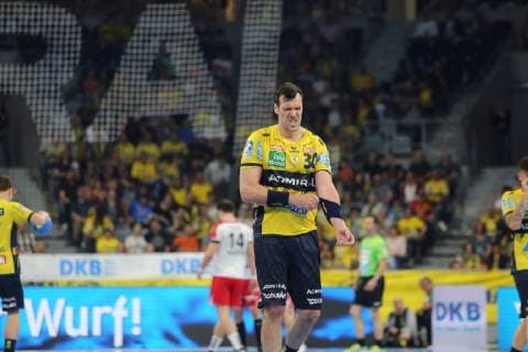 Gedeon Guardiola Loewen at the game Rhein Neckar Loewen vs Die Eulen Ludwigshafen in the 1 Handball Bundesliga on 29 02 2019, Rhein Neckar Loewen vs Die Eulen Ludwigshafen, Handball, 1 Handball Bundesliga, 29 02 2019 Mannheim Copyright: xMichaelxBermel Eibner-Pressefotox EP_mbl