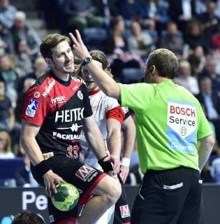 29 05 2019 Handball 1 Bundesliga DKB HBL Season 2018 2019 33 Matchday HC Erlangen Metropolregion Nürnberg HCE MT Melsungen OGo Michael Haaß Haass 13, HC Erlangen HCE