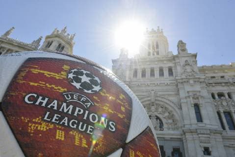 General Views and Fans with the UEFA Champions League trophy in Madrid , Thursday, May 30, 2019 Cordon Press  xJOAQUINxCORCHEROxARCOSx xx