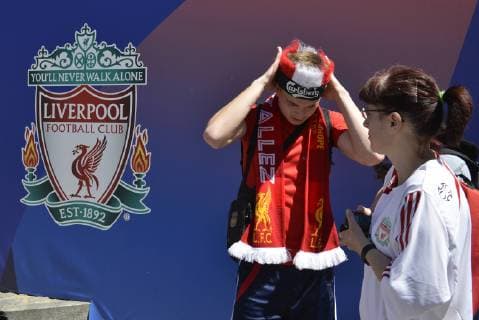 General Views and Fans with the UEFA Champions League trophy in Madrid , Thursday, May 30, 2019 Cordon Press  xJOAQUINxCORCHEROxARCOSx xx