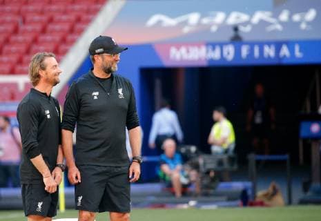SOCCER - CL, Tottenham vs Liverpool MADRID,SPAIN,31.MAY.19 - SOCCER - UEFA Champions League, final, Tottenham Hotspur vs Liverpool FC, preview, training Liverpool. Image shows headcoach Juergen Klopp (Liverpool). GEPAxpictures xDavidxRodriguez