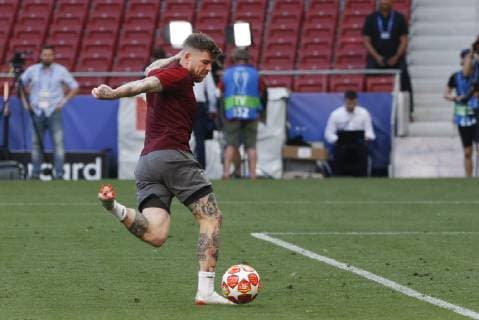LIVERPOOL PLAYERS DURING TRAINING AT THE WANDA METROPOLITANO STADIUM BEFORE COMPETING IN THE UEFA CHAMPIONS LEAGUE FINAL, IN MADRID MAY31, 2019 Cordon Press  xJOAQUINxCORCHEROxARCOSx xx