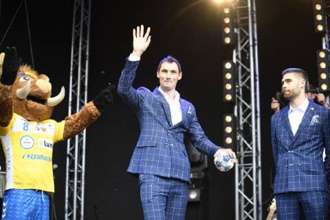 Krzysztof Lijewski PGE Vive Kielce , Handball, Velux EHF Final Four, Opening Party, Player, 31 05 19 Cologne Lanxess Arena Nordrhein Westfalen Germany