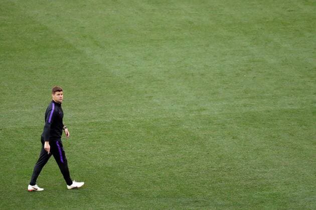Tottenham head coach Mauricio Pochettino leads a team s training session at the Wanda Metropolitano stadium in Madrid, Spain, 31 May 2019. Tottenham Hotspur will face Liverpool FC in the 2019 UEFA Champions League final at the Wanda Metropolitano stadium in Madrid, Spain, on 01 June 2019. UCL Final 2019 - Tottenham Hotspur training !ACHTUNG: NUR REDAKTIONELLE NUTZUNG!  Copyright: xJuanjoxMartinx GRAF1551 20190531-636949306872978212