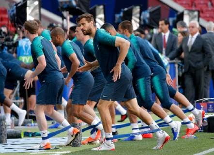 SOCCER - CL, Tottenham vs Liverpool MADRID,SPAIN,31.MAY.19 - SOCCER - UEFA Champions League, final, Tottenham Hotspur vs Liverpool FC, preview, training Tottenham. Image shows Fernando Llorente (Tottenham). GEPAxpictures xDavidxRodriguez