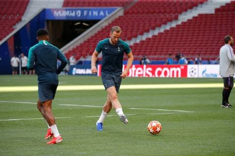 SOCCER - CL, Tottenham vs Liverpool MADRID,SPAIN,31.MAY.19 - SOCCER - UEFA Champions League, final, Tottenham Hotspur vs Liverpool FC, preview, training Tottenham. Image shows Harry Kane (Tottenham). GEPAxpictures xDavidxRodriguez