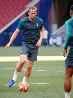 SOCCER - CL, Tottenham vs Liverpool MADRID,SPAIN,31.MAY.19 - SOCCER - UEFA Champions League, final, Tottenham Hotspur vs Liverpool FC, preview, training Tottenham. Image shows Harry Kane (Tottenham). GEPAxpictures xDavidxRodriguez