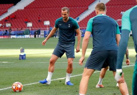 SOCCER - CL, Tottenham vs Liverpool MADRID,SPAIN,31.MAY.19 - SOCCER - UEFA Champions League, final, Tottenham Hotspur vs Liverpool FC, preview, training Tottenham. Image shows Harry Kane (Tottenham). GEPAxpictures xDavidxRodriguez