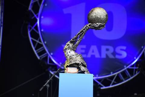 For this cup will be played in Cologne, Handball, Velux EHF Final Four, Opening Party, Player, 31 05 19 Cologne Lanxess Arena Nordrhein Westfalen Germany